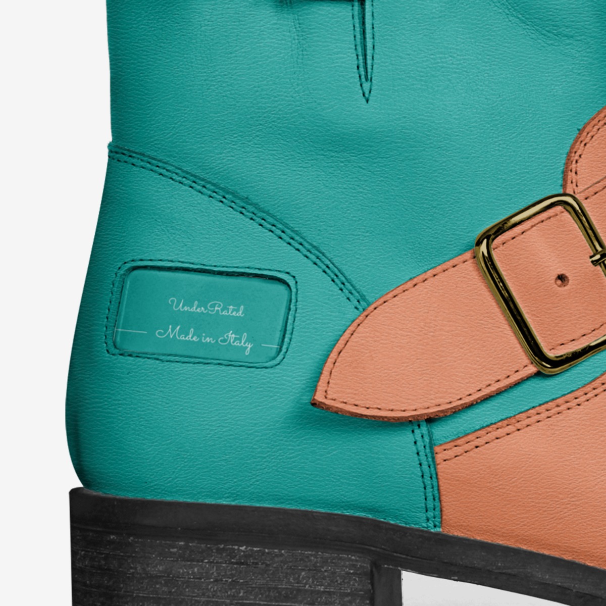 UnderRated  custom made in Italy shoes by Underrated Denim | Detail view
