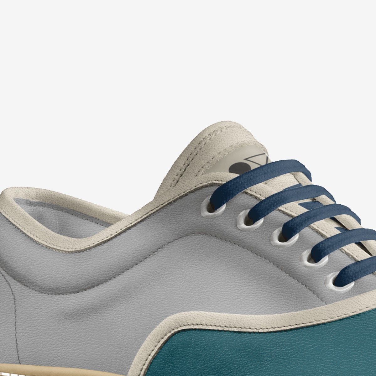 Nerd custom made in Italy shoes by Jaida Thompson | Detail view