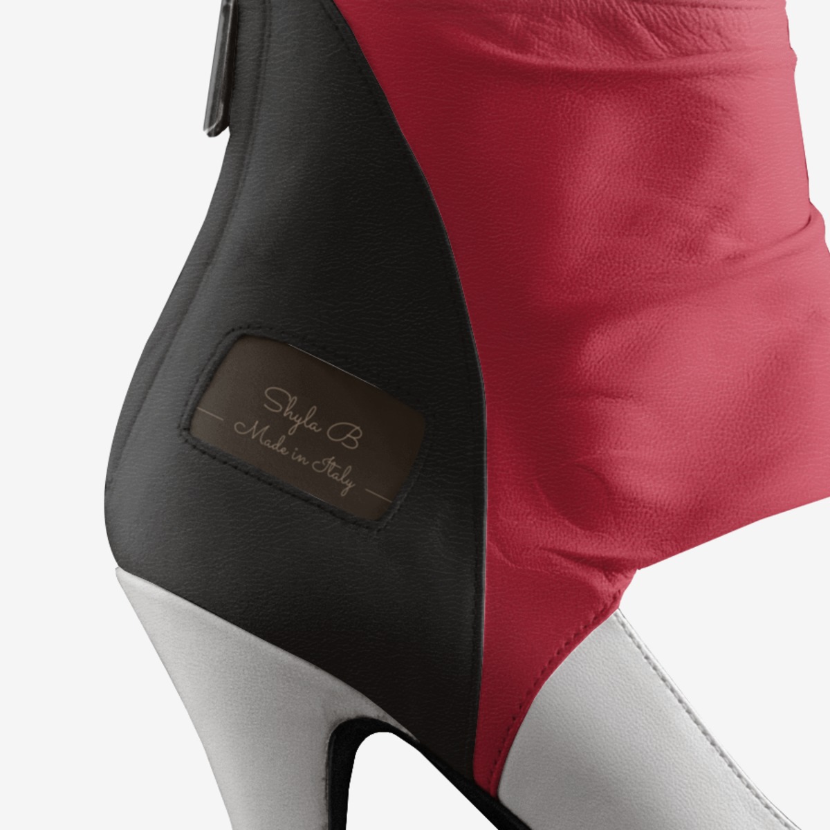 Shyla B custom made in Italy shoes by Shyla Chism | Detail view