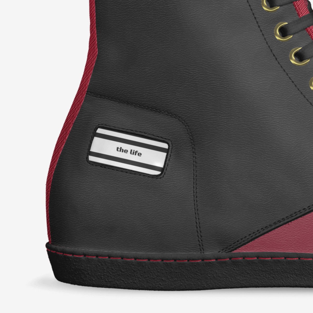 THE LIFE custom made in Italy shoes by Jaden Hope Miner | Detail view
