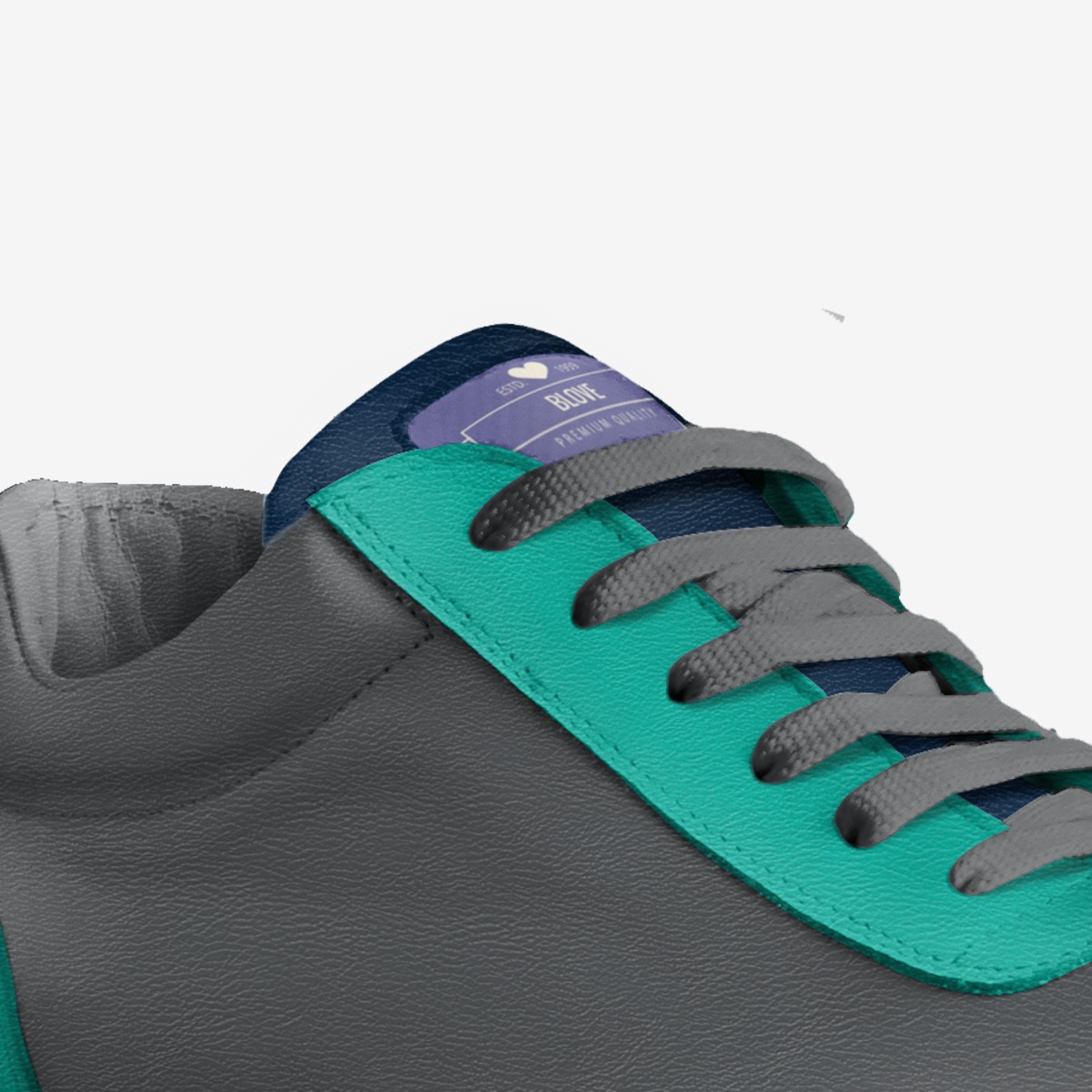 Blove custom made in Italy shoes by Belinda Strong | Detail view