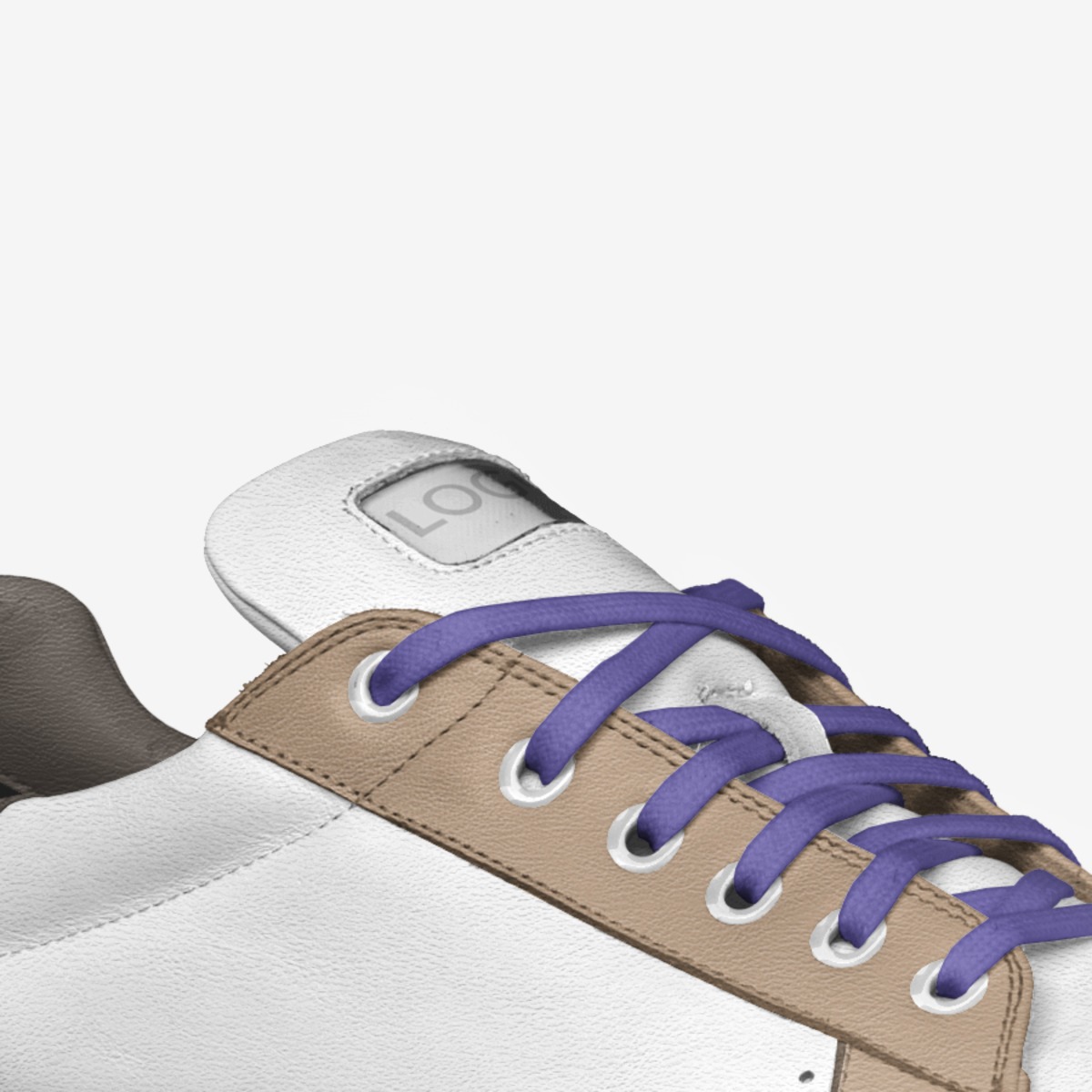 Shhshshs custom made in Italy shoes by Michela Luna Parkle | Detail view