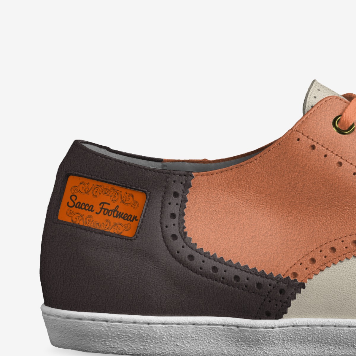 Chris Sacca custom made in Italy shoes by Agency Aliveshoes | Detail view