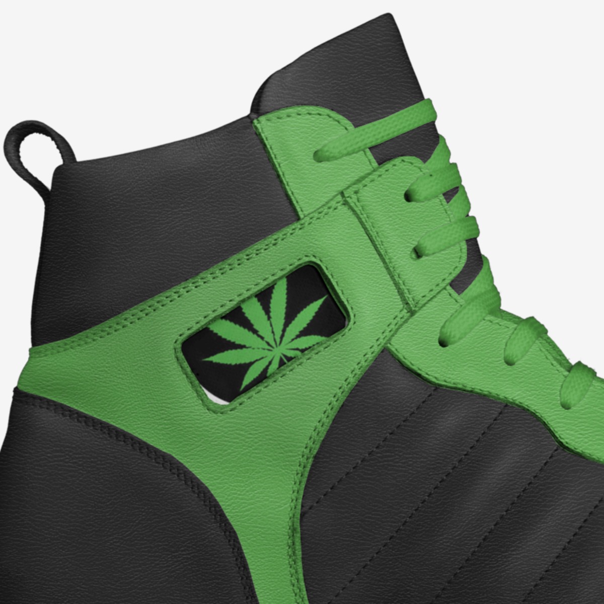 dark souls custom made in Italy shoes by Jazz Kush | Detail view