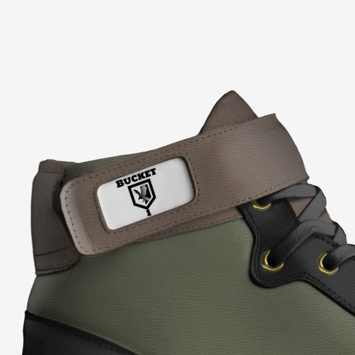 Bucket 1 custom made in Italy shoes by Joey Bucketts | Detail view