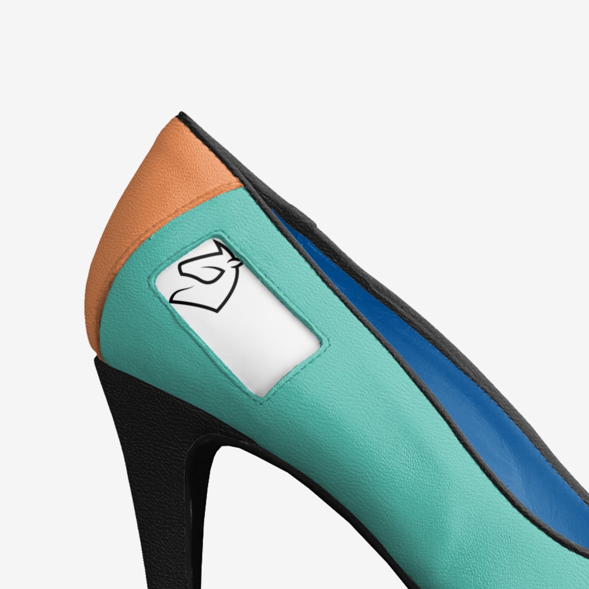 Horse Heels custom made in Italy shoes by Christie Grace De Leon | Detail view