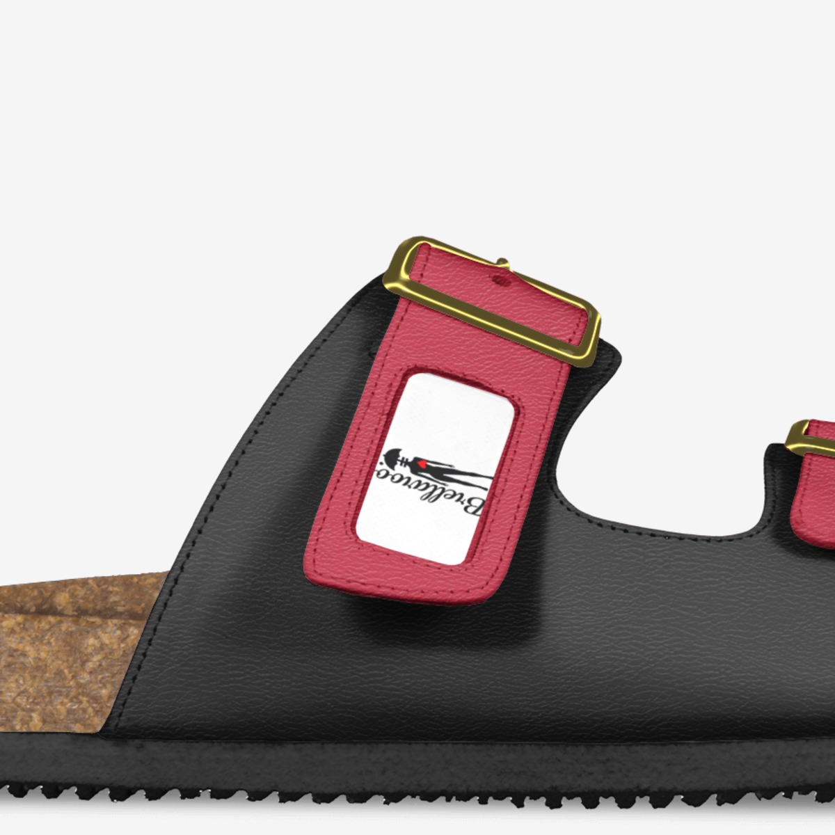 Slave shoes custom made in Italy shoes by David Walters | Detail view