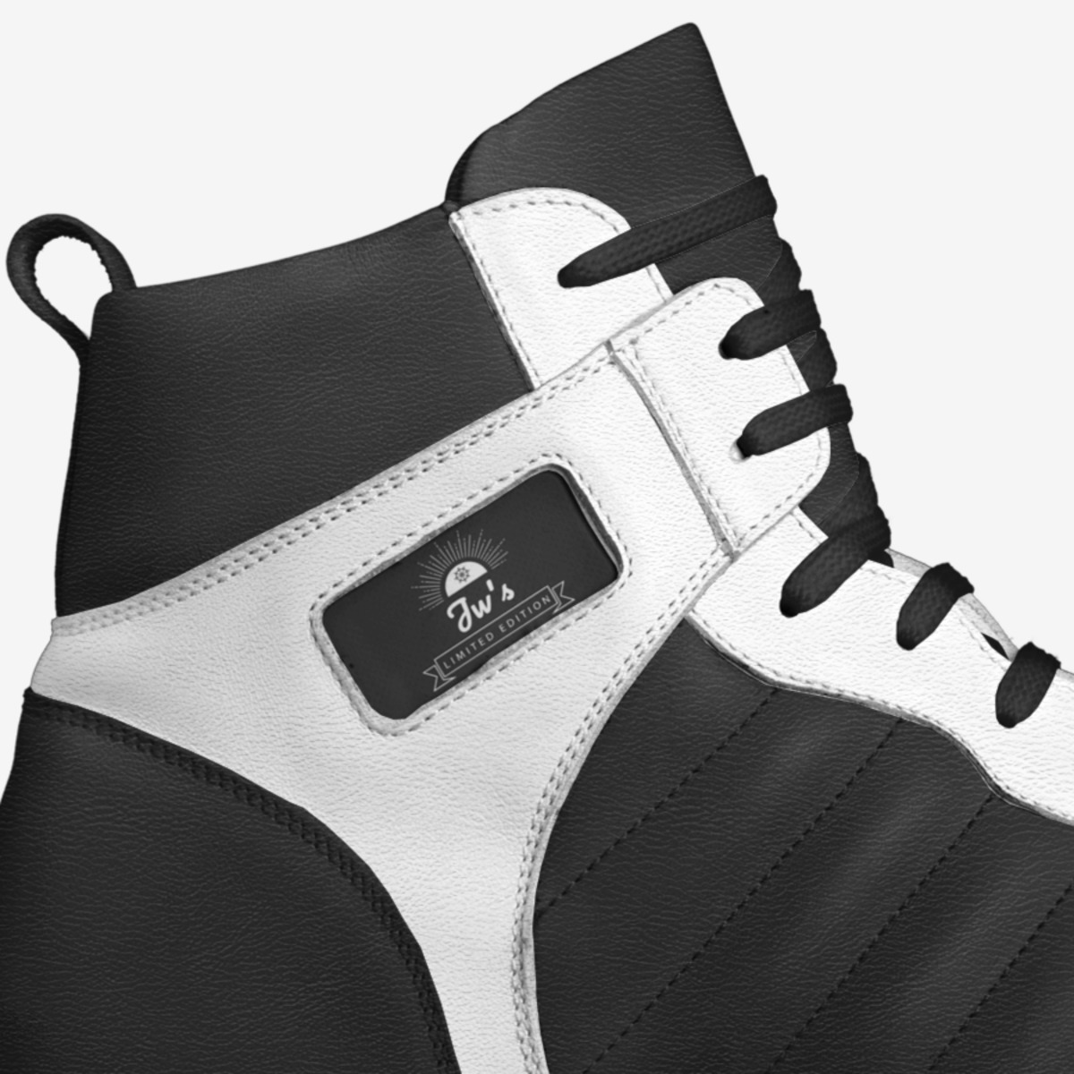 Jw's custom made in Italy shoes by Jordan Worthy | Detail view