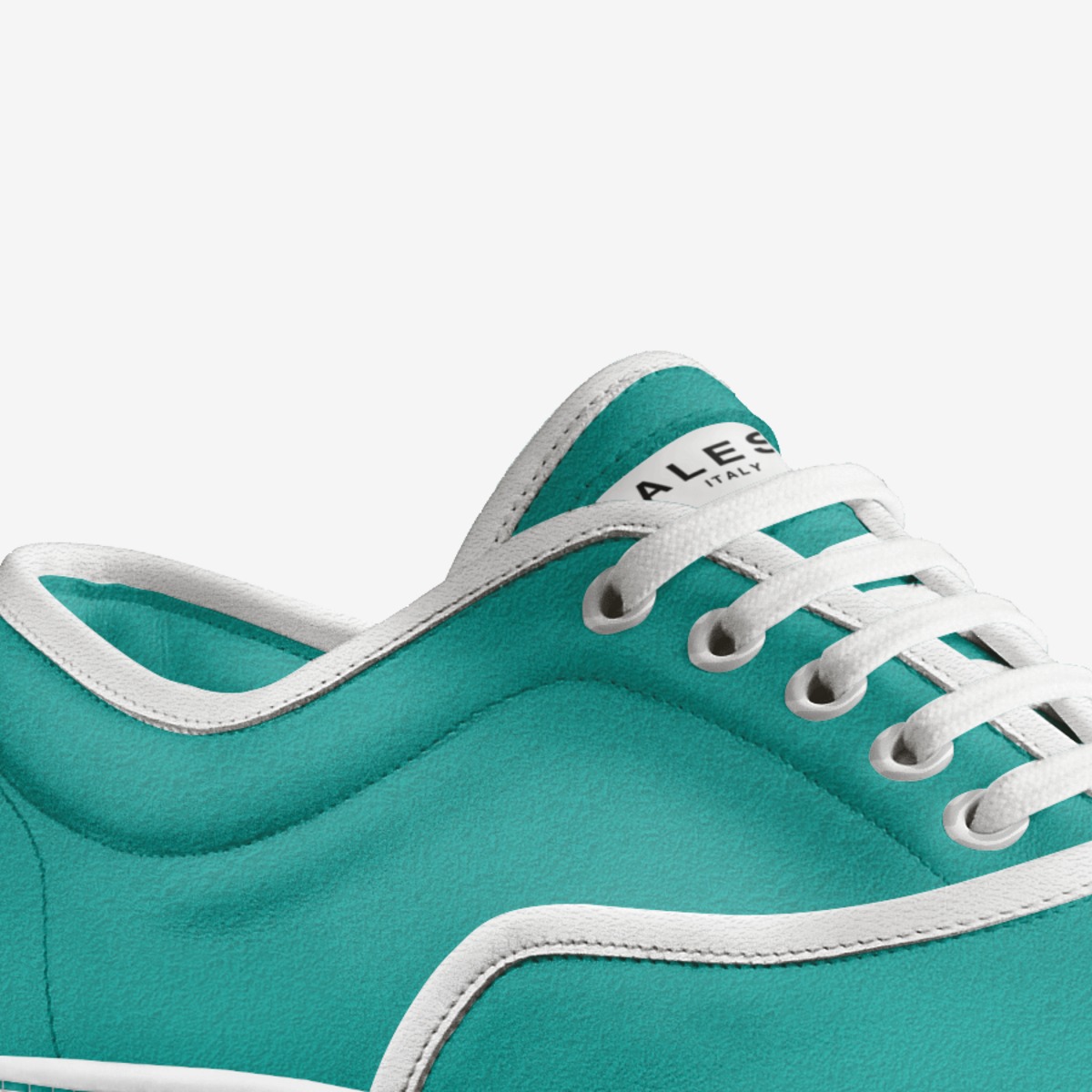 Alesi Skater custom made in Italy shoes by Lonanthony Parker | Detail view