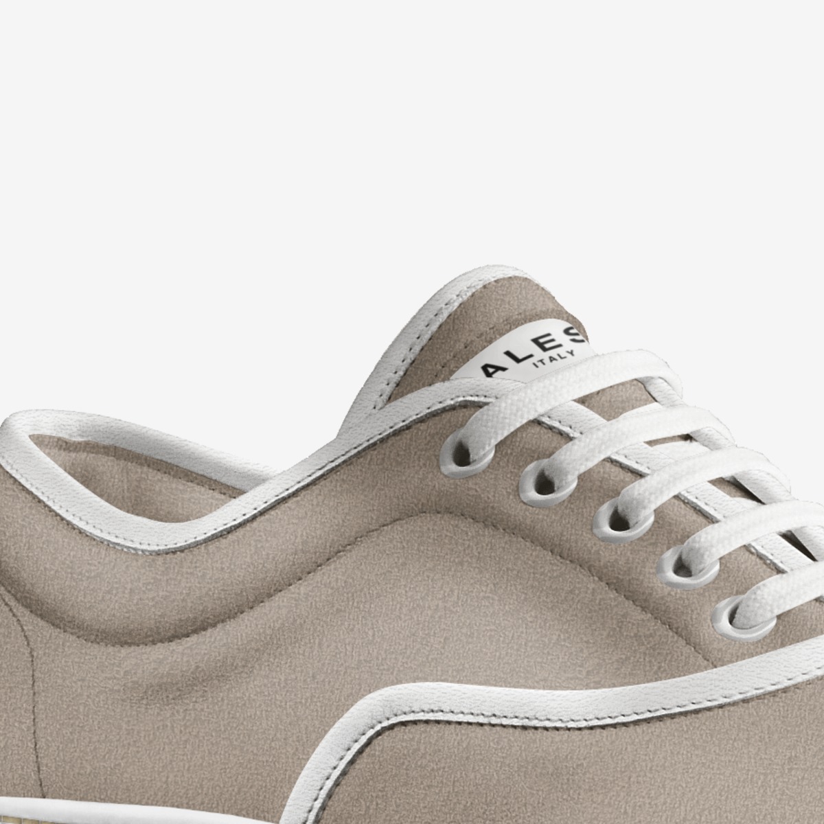 Alesi Skater custom made in Italy shoes by Lonanthony Parker | Detail view