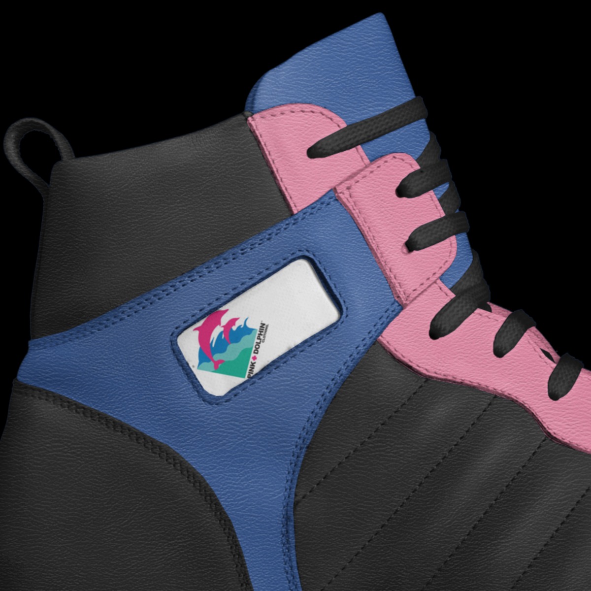 Pink dolphin sandals deals