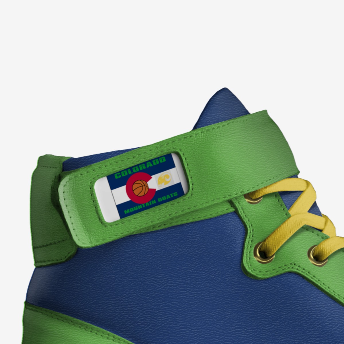 Mountain Goats custom made in Italy shoes by Pre-stone Age Shoes | Detail view