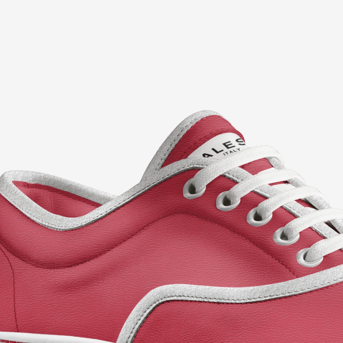 Alesi Skater custom made in Italy shoes by Lonanthony Parker | Detail view