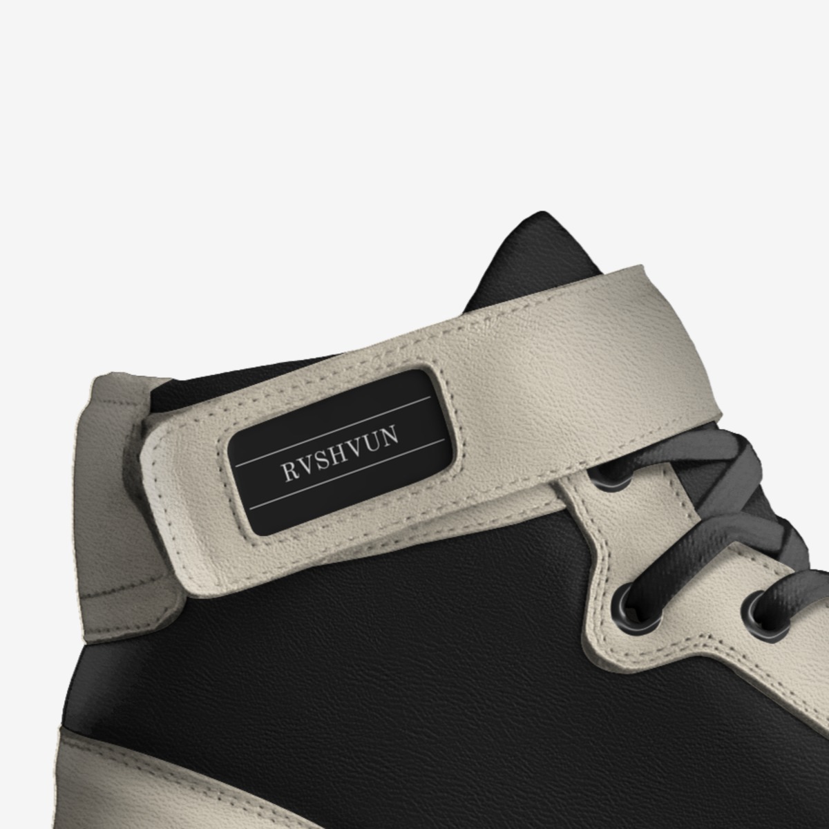 RVSHVUN custom made in Italy shoes by Rashaun Will | Detail view