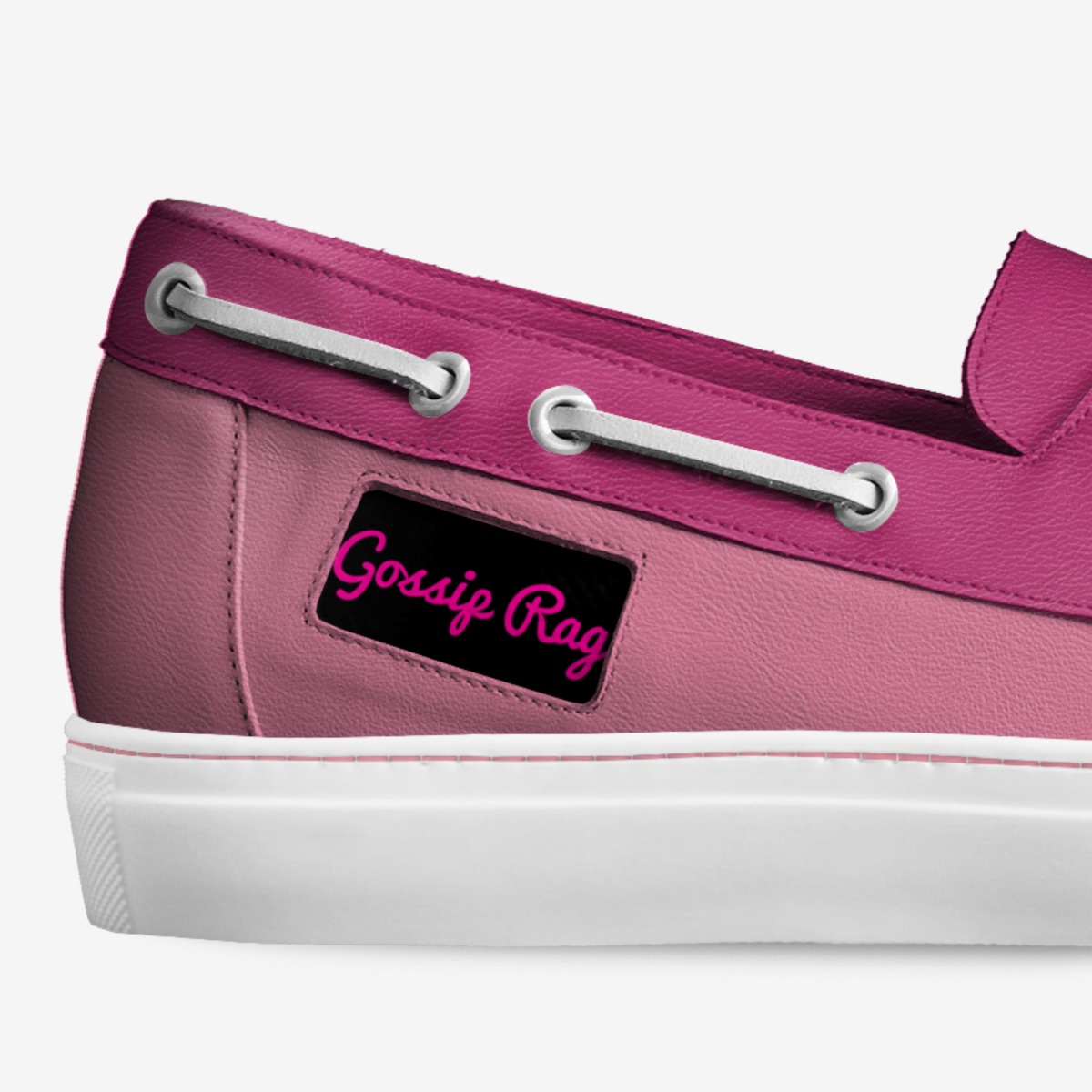 Gossip Rag custom made in Italy shoes by Dallas Harrison | Detail view