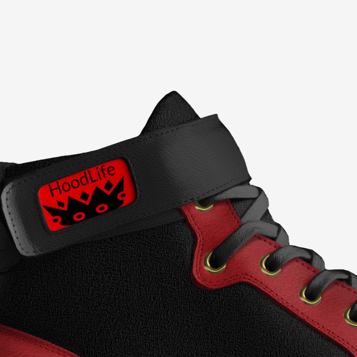 hoodlife custom made in Italy shoes by Allen Lewis | Detail view