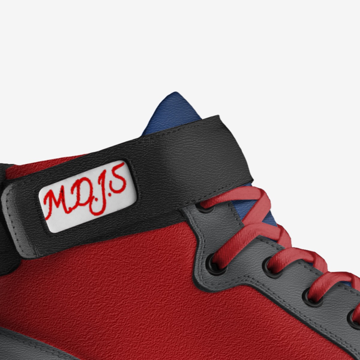 MDJS athlétics shoes custom made in Italy shoes by Cédric Laouadi | Detail view