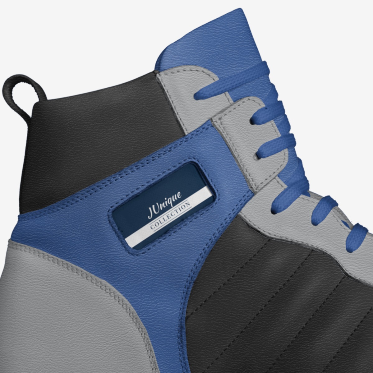 JUnique custom made in Italy shoes by Jermaine Gibbs | Detail view