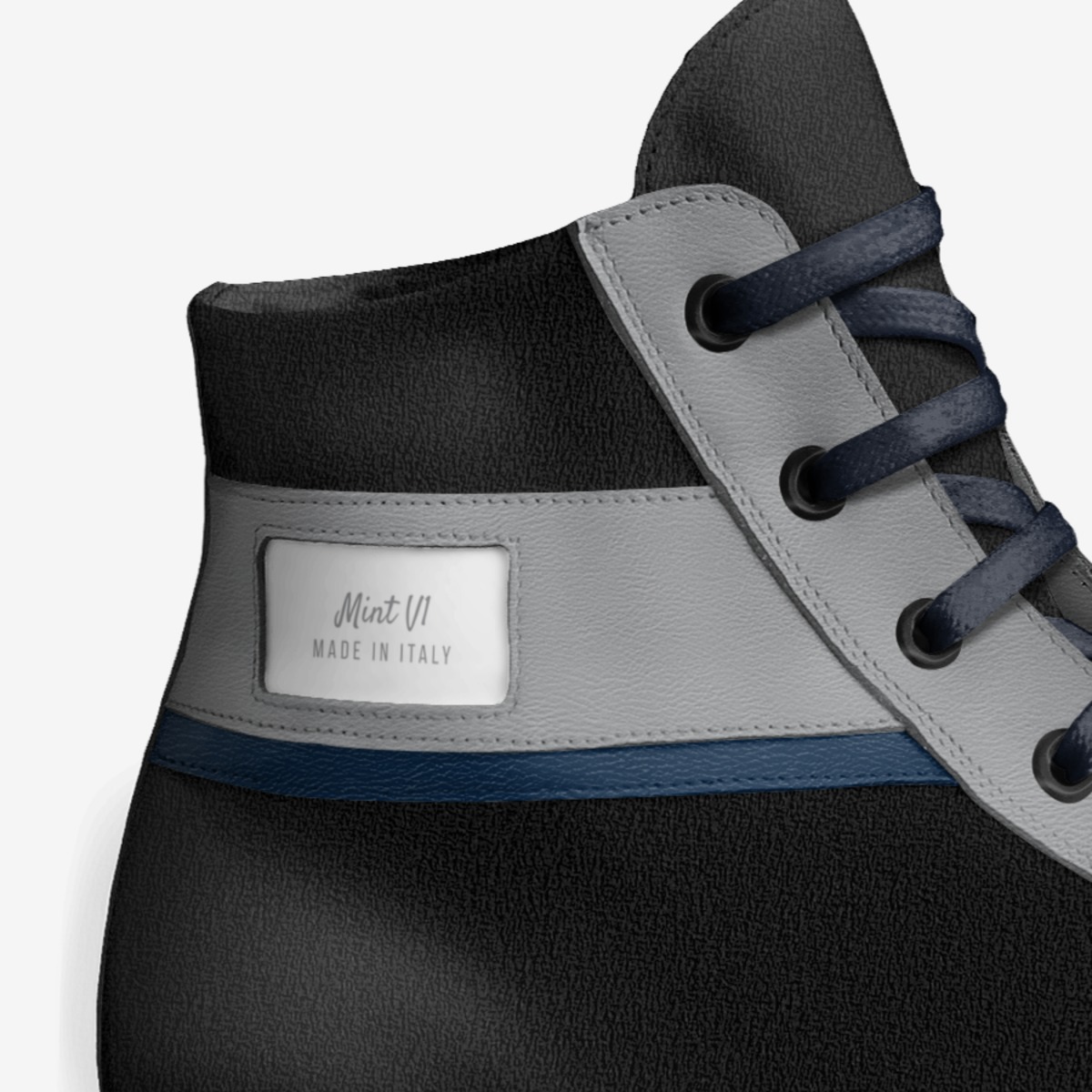 Mint V1 custom made in Italy shoes by Aiden Murray | Detail view