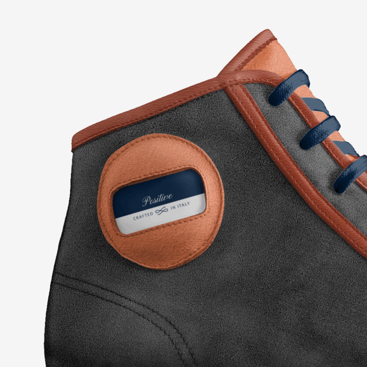 Pos custom made in Italy shoes by Braheem Tatum | Detail view