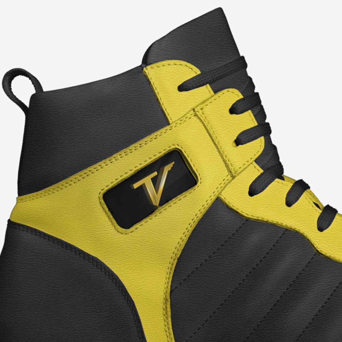Te Veo 1st Edition custom made in Italy shoes by Lamont Sanders | Detail view