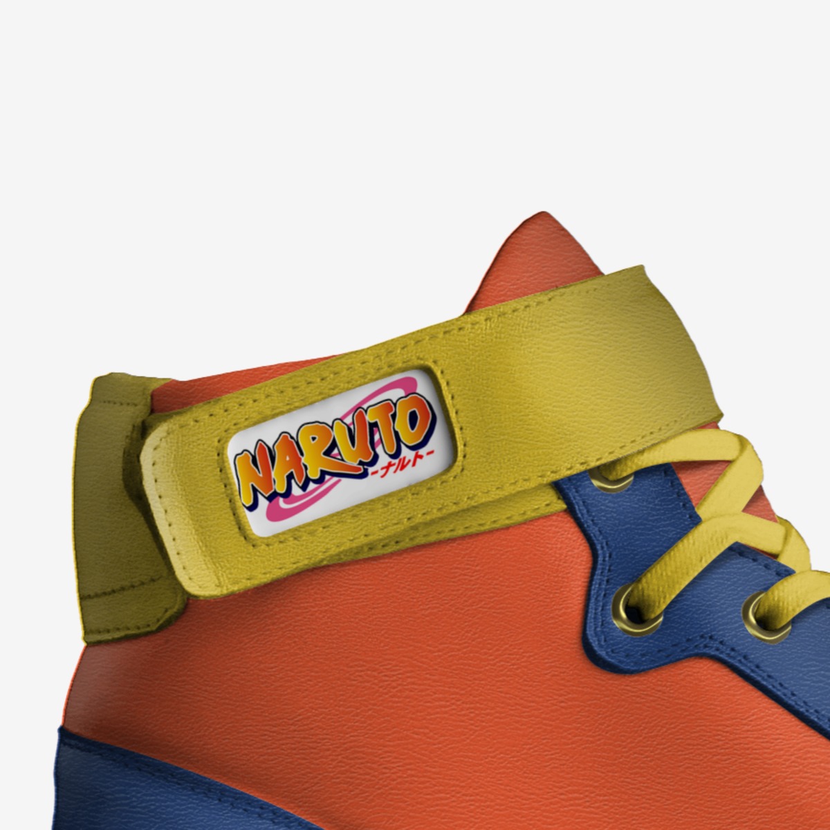 Naruto custom made in Italy shoes by Carter Stone | Detail view