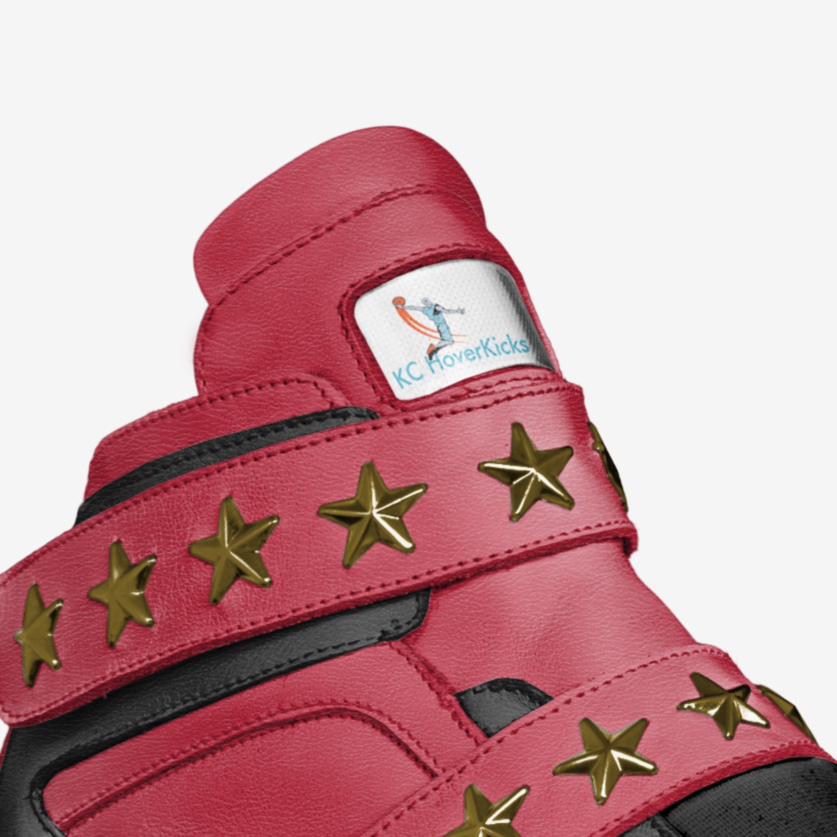 KC Hoverkicks custom made in Italy shoes by Chris Coley | Detail view