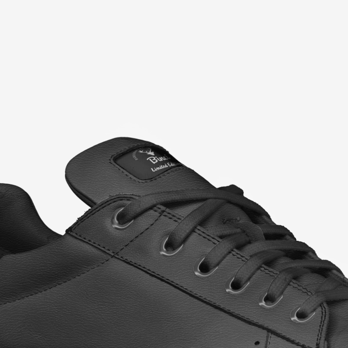 Biggie custom made in Italy shoes by Bianca Mueller | Detail view