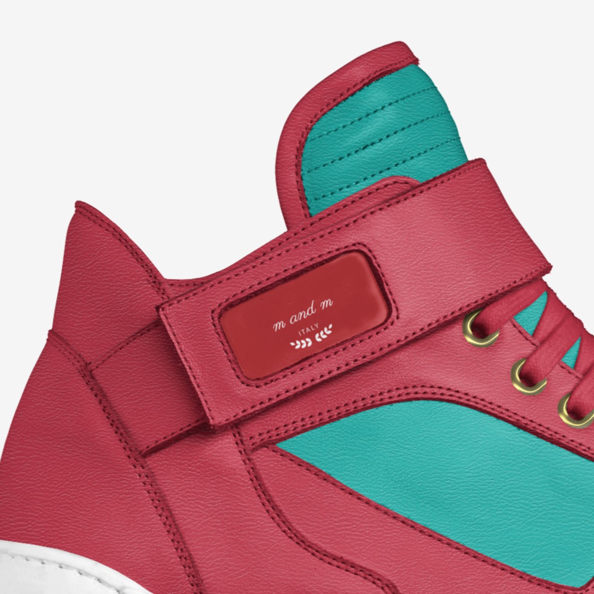 m and m custom made in Italy shoes by Malik Canady | Detail view