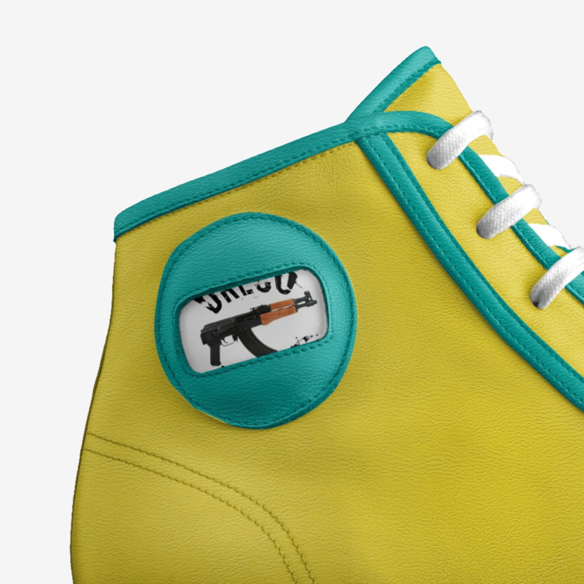 Dreco 1s custom made in Italy shoes by Magracus Williams | Detail view
