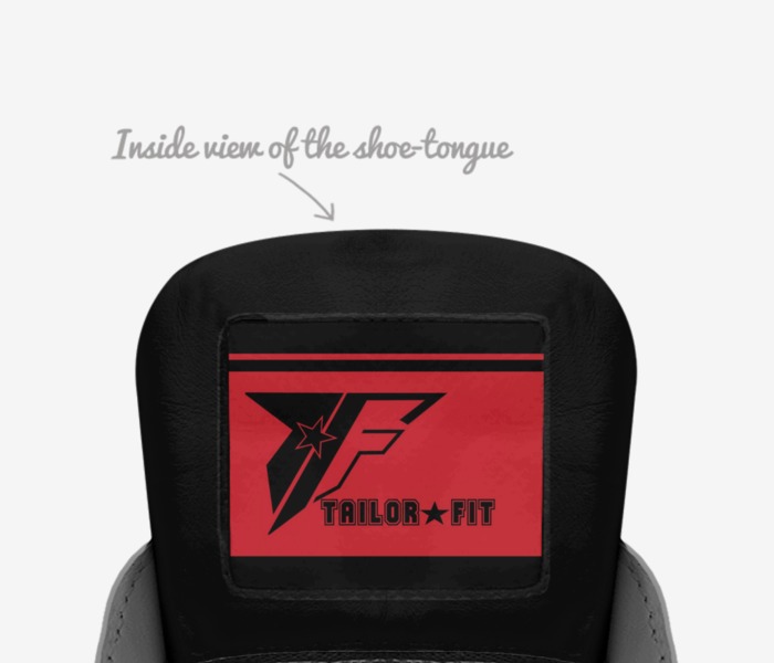 TAILOR FIT custom made in Italy shoes by Talor Fiit | Tongue view