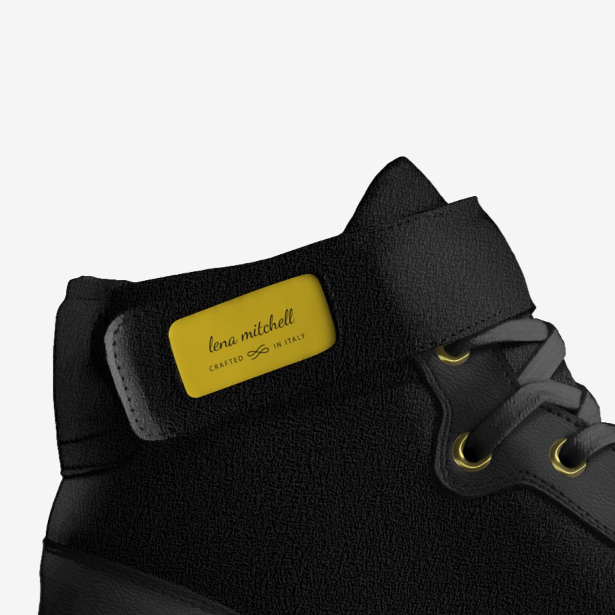 lena mitchell custom made in Italy shoes by Lee Hill | Detail view