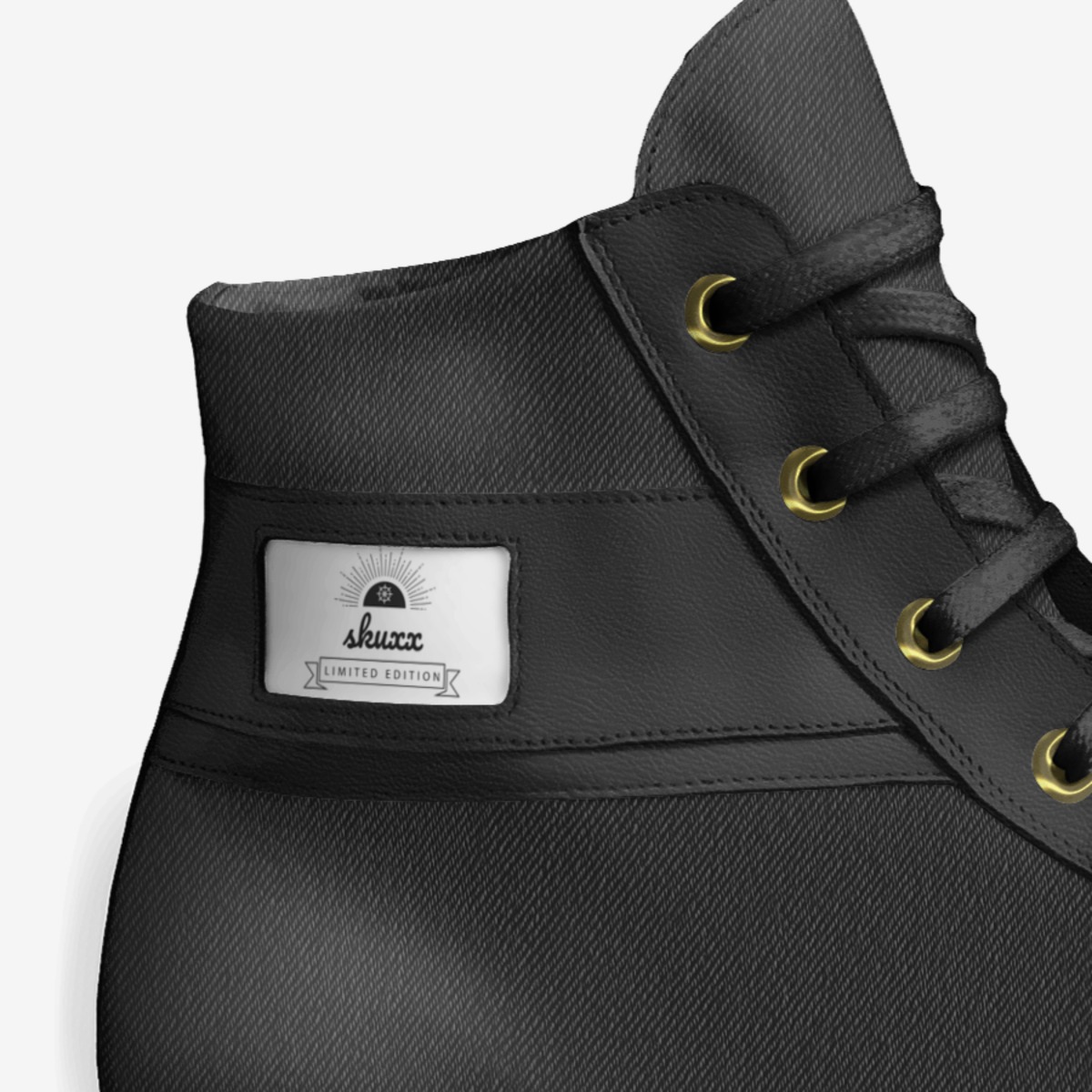 skuxx custom made in Italy shoes by Jacob Lucas | Detail view