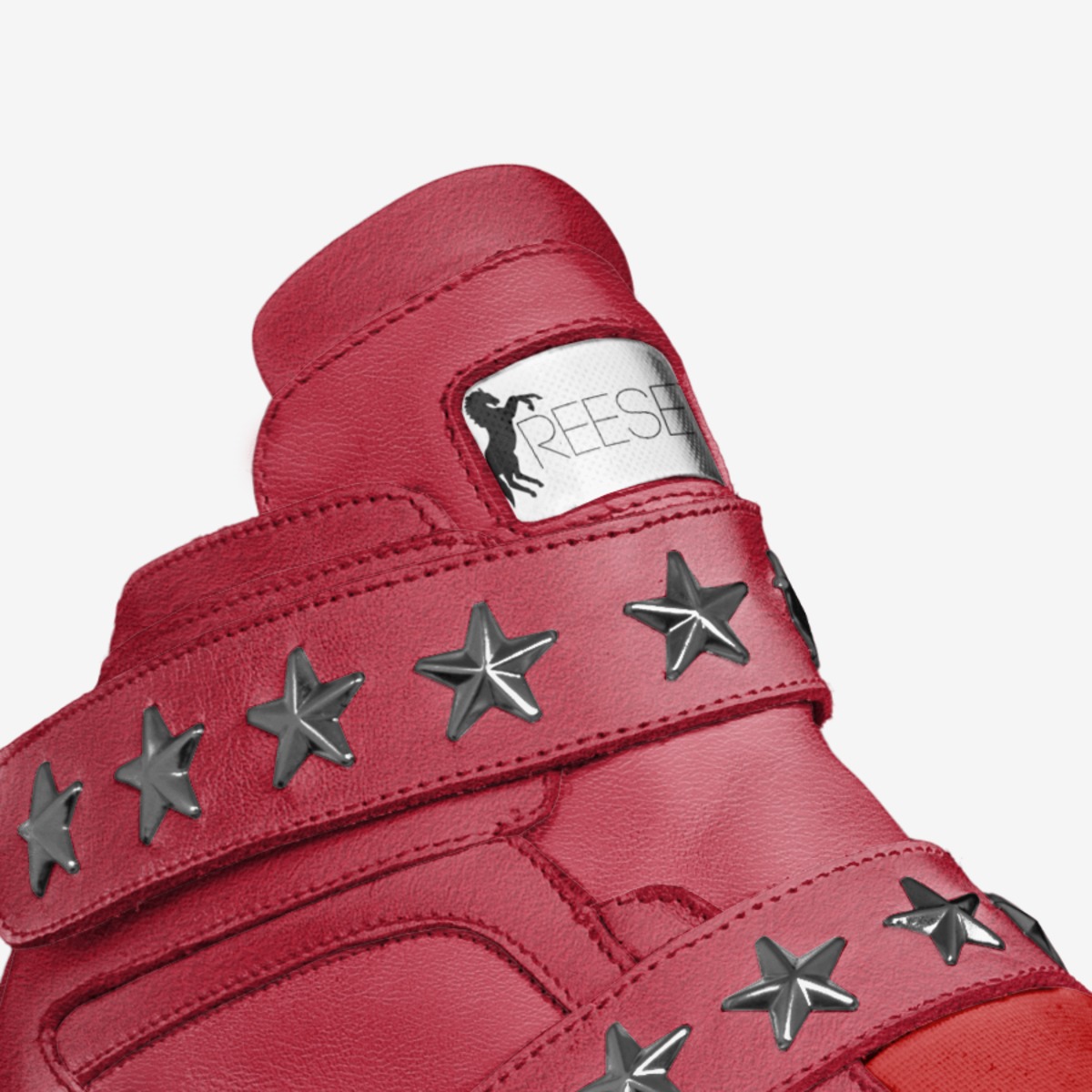 RJ RED custom made in Italy shoes by Maurice Joway | Detail view