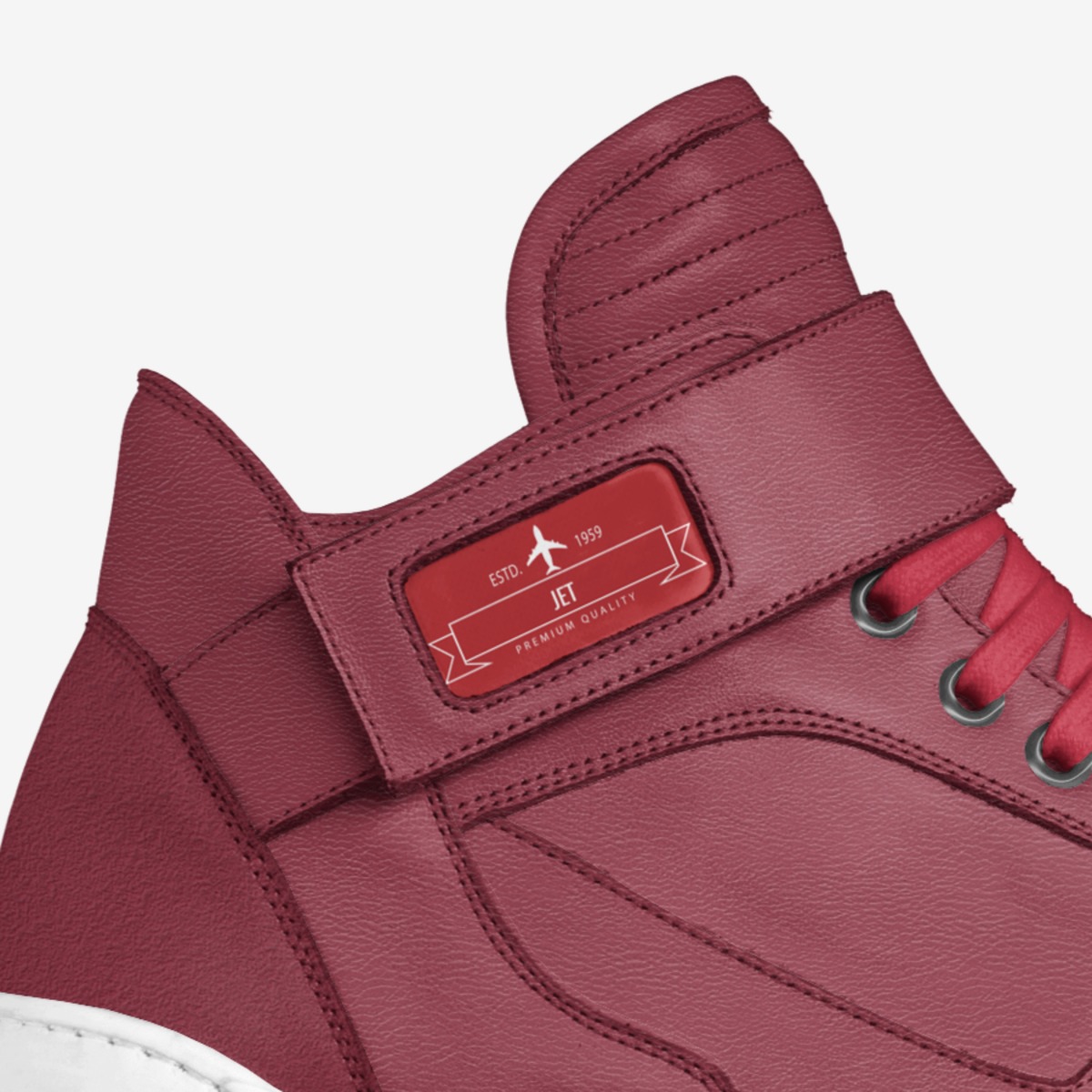 Jet custom made in Italy shoes by Anthony Shelton | Detail view