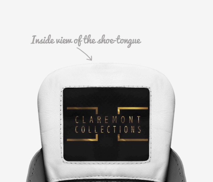 C. Collections  custom made in Italy shoes by Haze Claremont | Tongue view