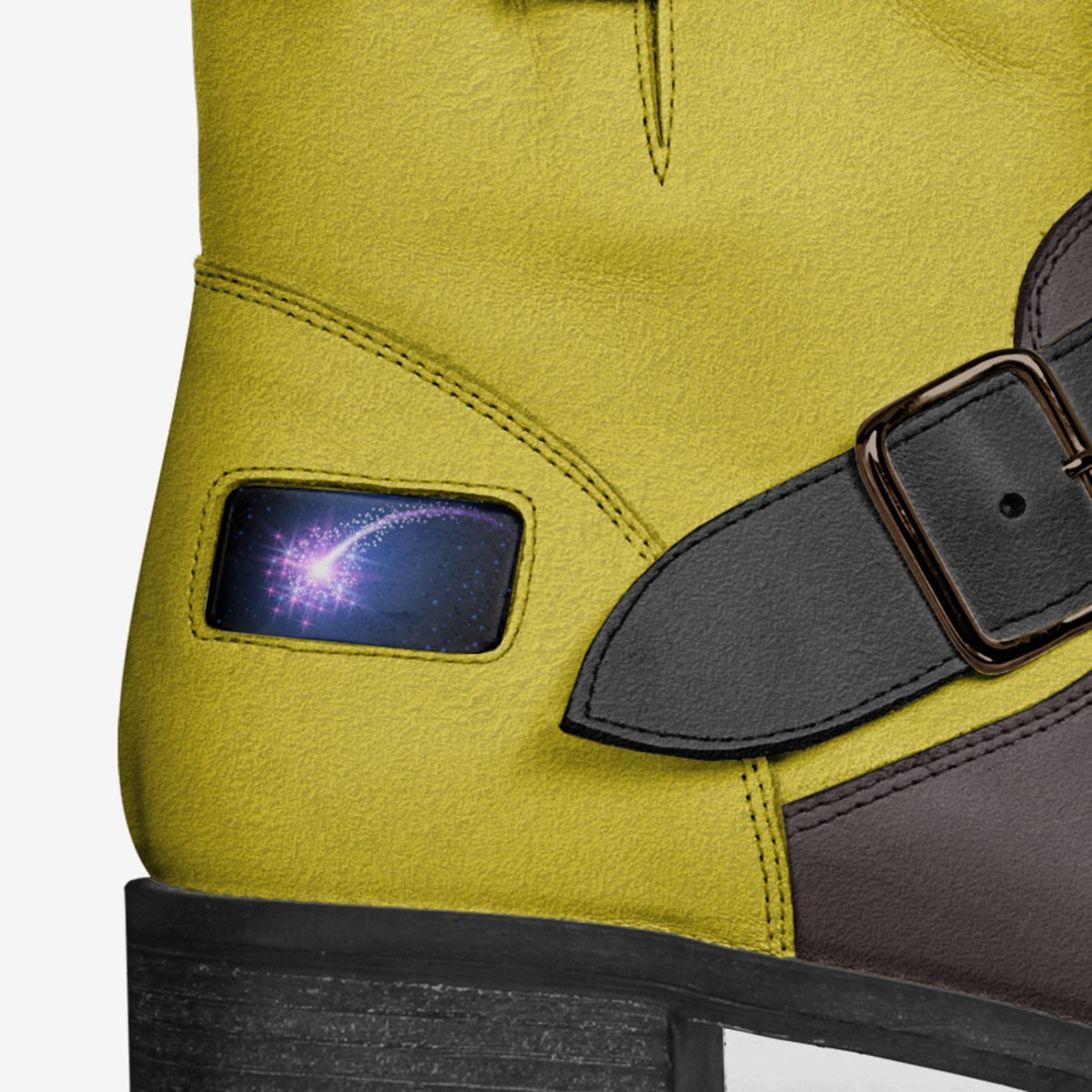 starlight custom made in Italy shoes by Nora Payeton | Detail view