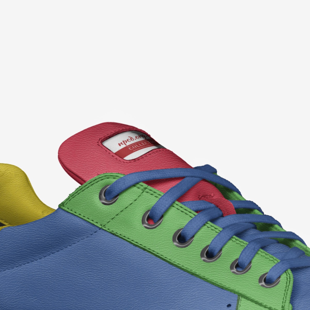npcd custom made in Italy shoes by Reygnna Fry | Detail view