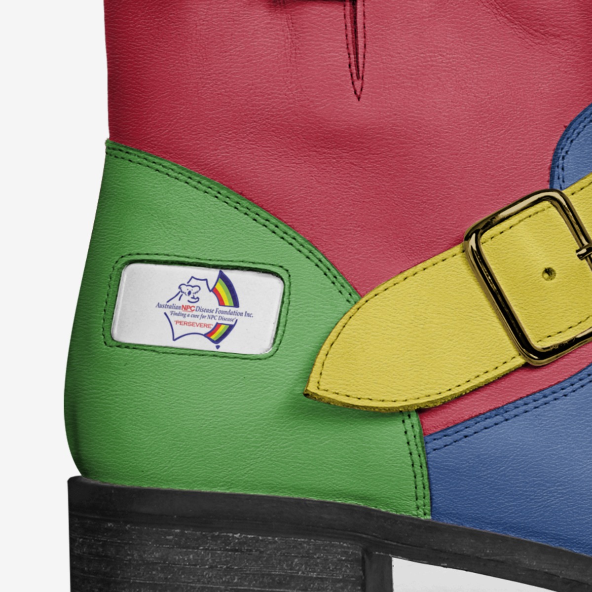 npcd design 4 custom made in Italy shoes by Reygnna Fry | Detail view