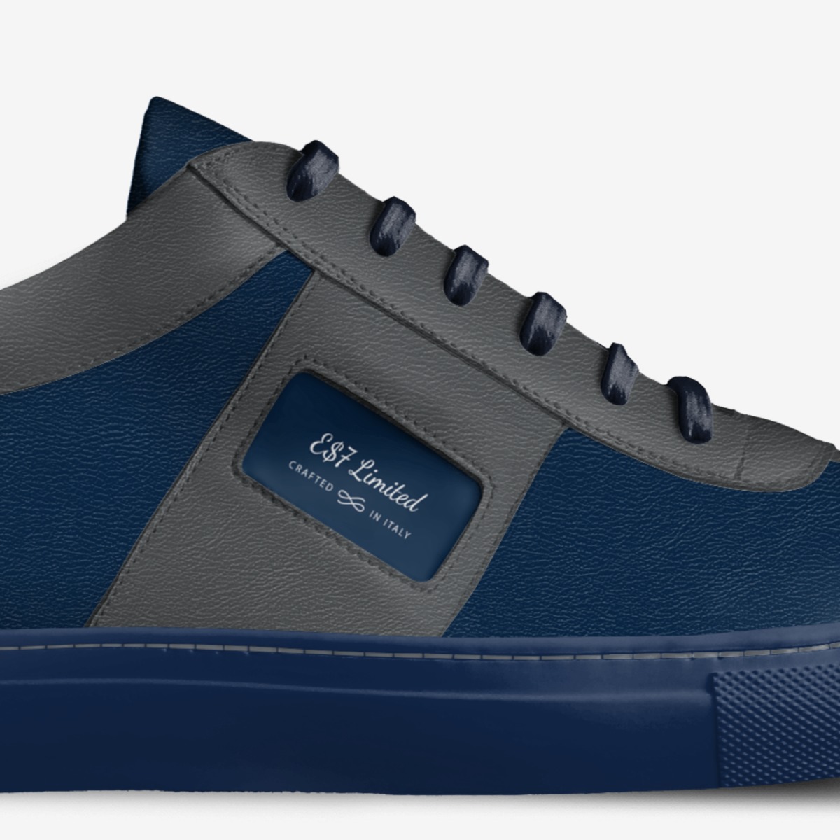 E$7 Limited custom made in Italy shoes by Lateef Williams | Detail view