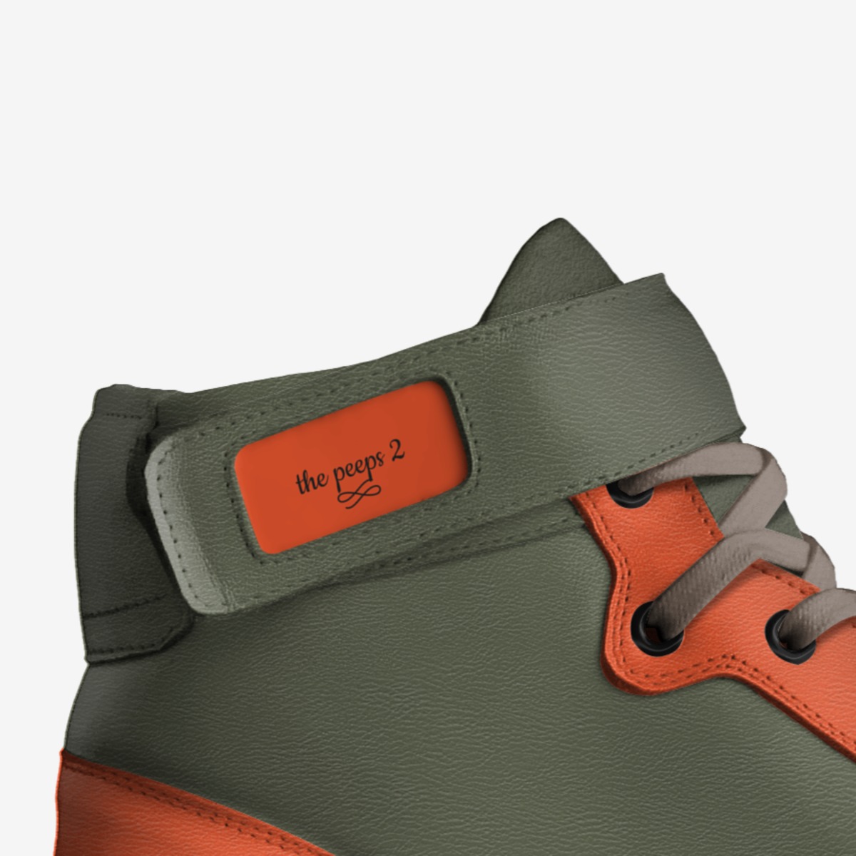 the peeps 2 custom made in Italy shoes by Trevor Miller | Detail view