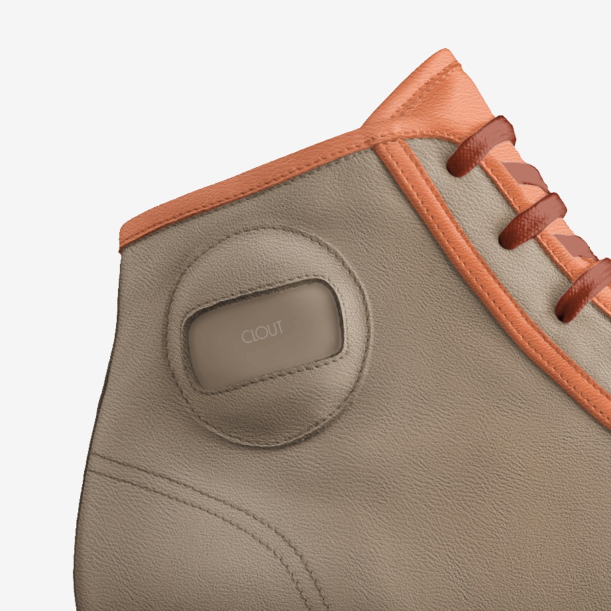 Clout custom made in Italy shoes by Bh | Detail view