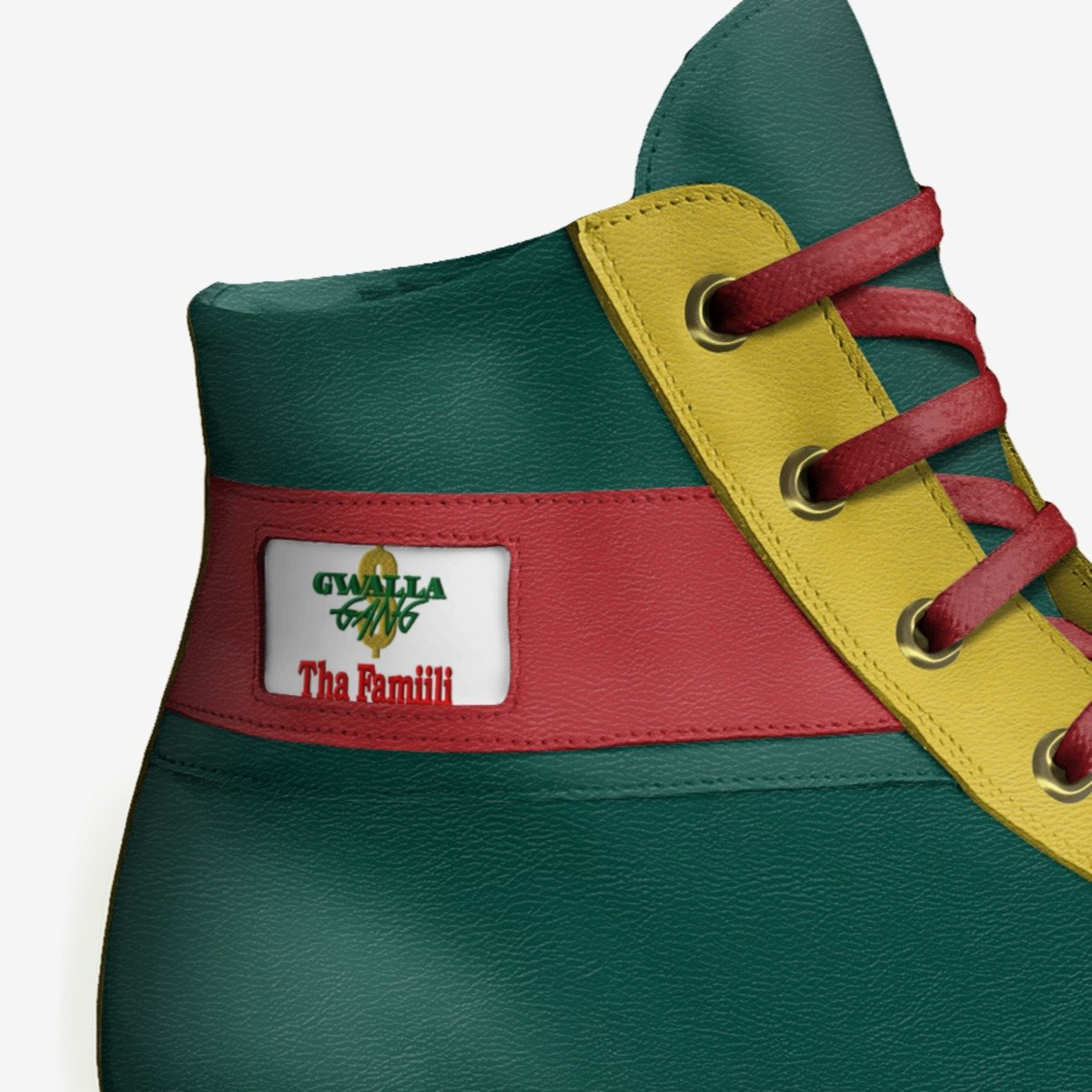 ThaChosen1 custom made in Italy shoes by Antoine Washington | Detail view