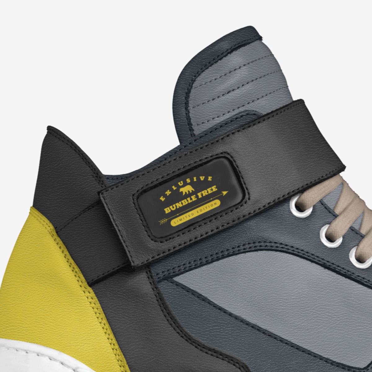bunble free custom made in Italy shoes by Brody Jones | Detail view