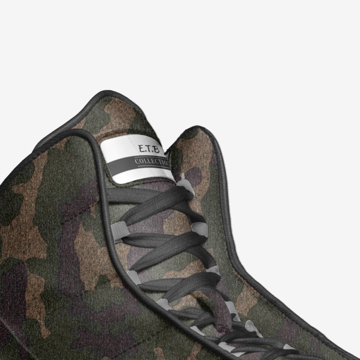 E.T.B custom made in Italy shoes by Ethan Bryson | Detail view