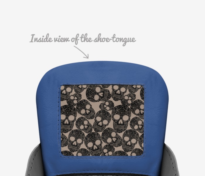 Toros custom made in Italy shoes by Manuel Hernandez | Tongue view