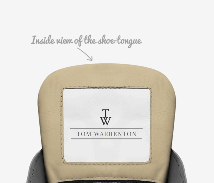 T&S custom made in Italy shoes by Eray Cakar | Tongue view