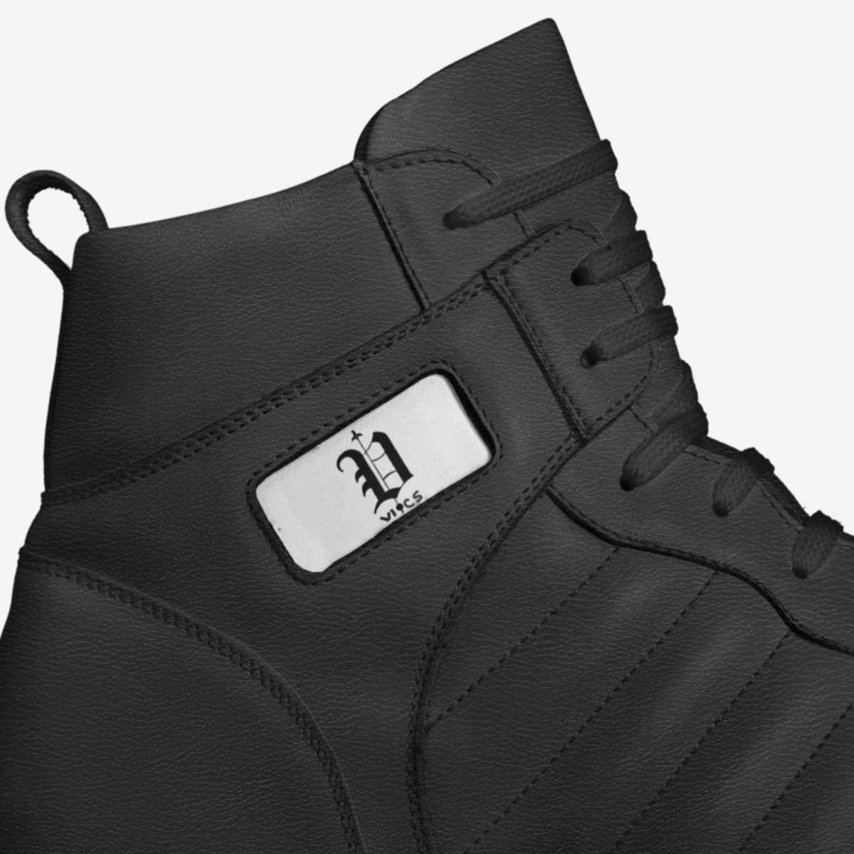 Vics swag custom made in Italy shoes by Brayden Murphy | Detail view