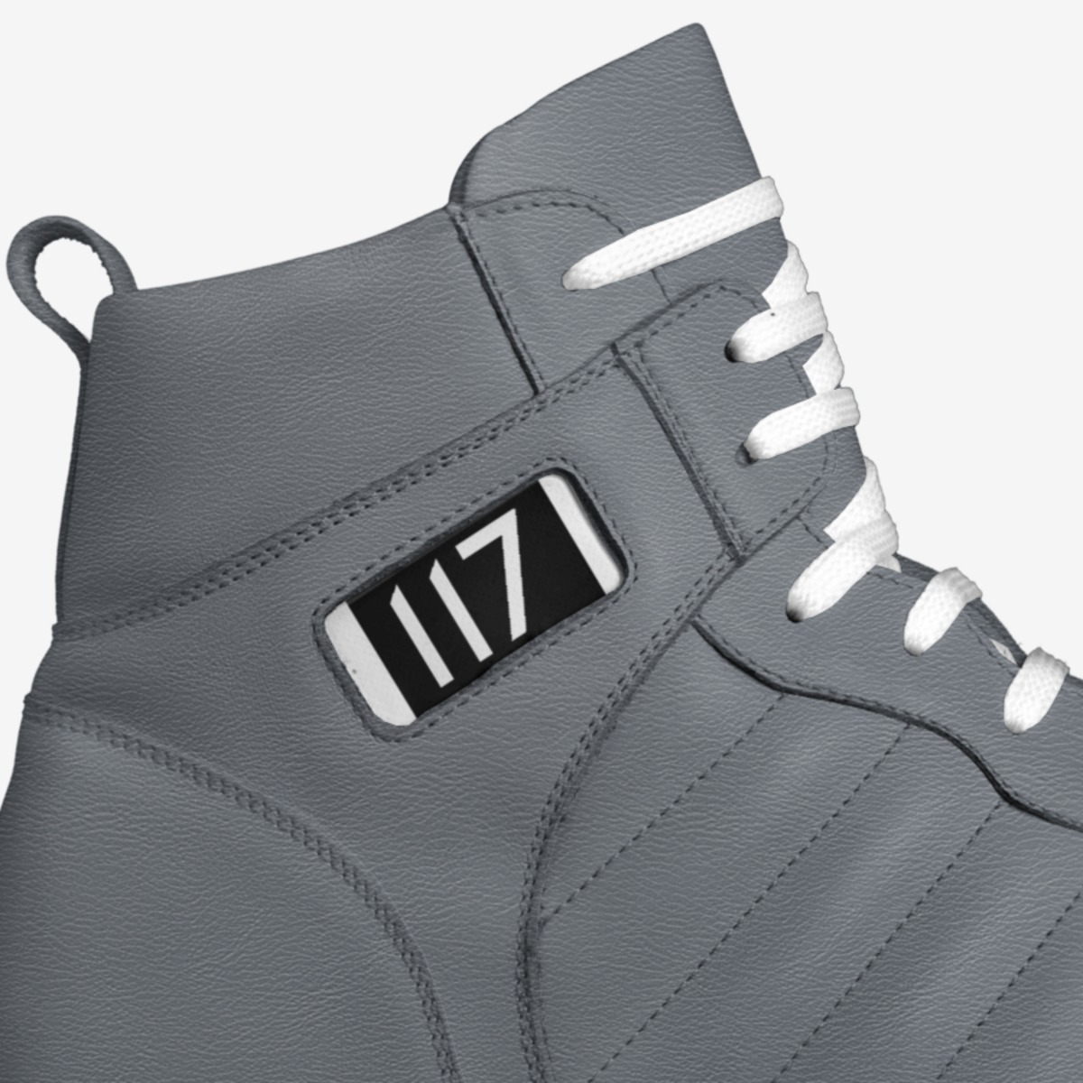 One-One-Seven custom made in Italy shoes by Josh | Detail view