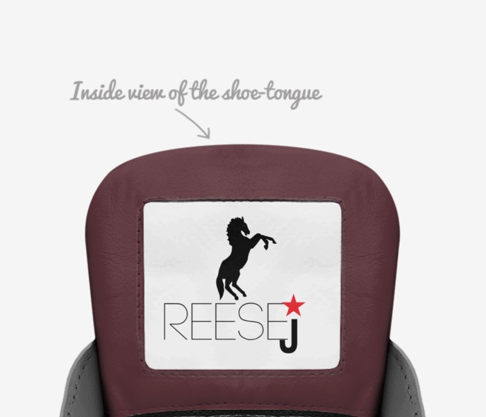 RJr custom made in Italy shoes by Maurice Joway | Tongue view